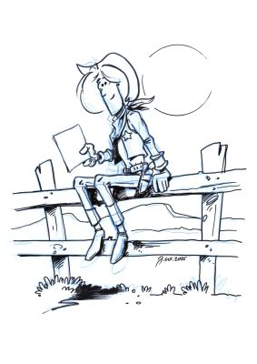 Jarosław Wojtasiński (Jaro) | Binio Bill, ilustracja | Galeria Komiksu