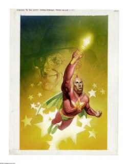 Andrew Robinson - Starman #72 Cover Original Art (DC, 2000). It‘s better to burn out, than fade away! This -