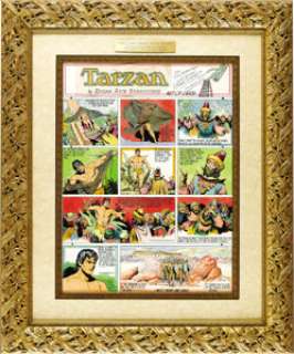 Burne Hogarth - Tarzan Sunday Comic Strip Original Art, dated 11-29-42 (United Features Syndicate, 1942). The - | Heritage