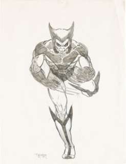 Todd McFarlane - Wolverine Sketch Original Art (1984). In March 1985, Marvel Comics gave Todd McFarlane his first - | Heritage