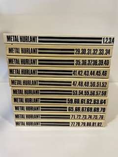Metal Hurlant NR 1 à 82 - C + 9x B - 10 Recueils - 1976/1983 | Catawiki