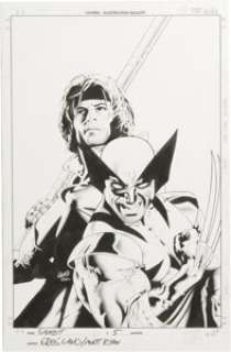 Greg Land and Matt Ryan - Gambit #5 Cover Original Art (Marvel, 2005). Greg Land brings his "x-ceptional" -