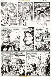 Buscema John - "Thor - The Throne and the Fury!" | Urania Casa d’Aste
