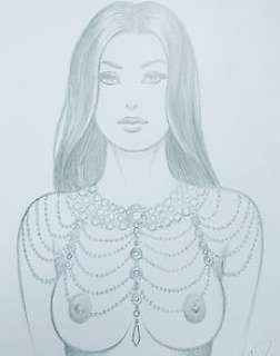 Paturaud, Laurent - 1 Original drawing - Le Collier | Catawiki