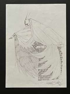 Kelley Jones - 1 Original drawing - Batman (Knightfall Saga) - 1995 | Catawiki