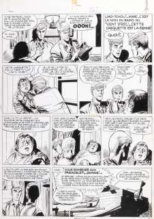 Paape | Marc Dacier, planche n°30 Ã  l’encre de Chine de… | Millon