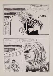 Manara, Milo - 1 Original page - Jolanda - n. 20 - 1972 | Catawiki