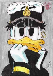 Millet - 1 Original colour drawing - Donald Duck - el gran capitan - 2024 | Catawiki