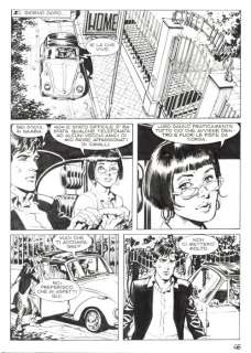 Bigliardo, Daniele - 1 Original page - Dylan Dog #316 - "Blacky" - 2012 | Catawiki