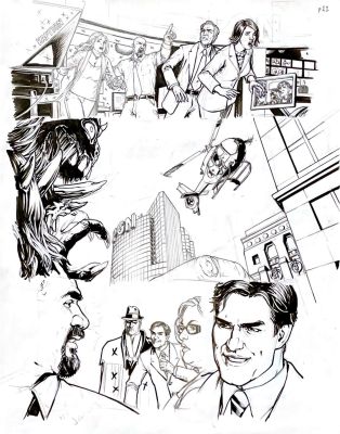 Gene Ha | Gene Ha -Phantom Stranger- Issue# 7 Page #11(2013) | Panel Punk Comics Originals