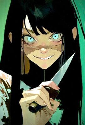 Chainsaw Man: War Devil Yoru - 7x9.5 Hand-Painted Original Art by Borysova w/COA | eBay US (Buy It Now)