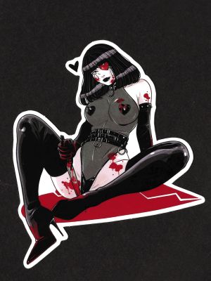 Luana Vecchio | Lovesick - Domino "Spread" Sticker | Kinetic Collectibles