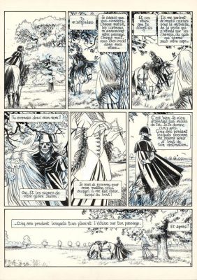 Martin Jamar - Planche originale n°02. Univers Dufaux - Les Voleurs d‘empires - Les Voleurs d‘Empire