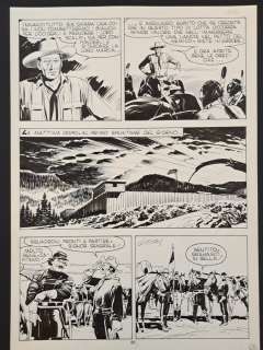 Ticci, Giovanni - 1 Original page - Tex - Le Colline del Vento - 1990 | Catawiki