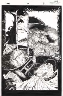 Danny Miki, Dwayne Turner - Spawn #77 P.3 - Spawn & Cogliostro - 1998 Signed