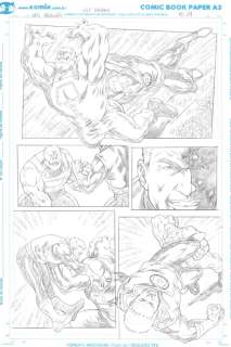 Nato Magalhaes - Green Lantern #? P.4 - Guy Gardner Vs. Kilowog