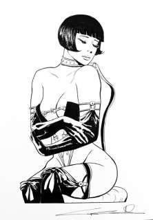 Candita, Giuseppe - 1 Original drawing - Tributo a Crepax, Valentina | Catawiki