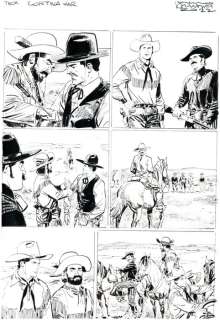 Brindisi, Bruno - 6 Original page - Tex Willer #45 - "Fort Phantom" - 2022 | Catawiki