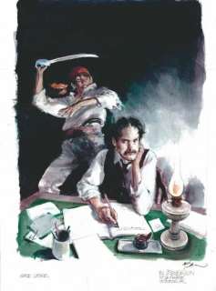 Follet. Couverture originale Stevenson | BDEnchères