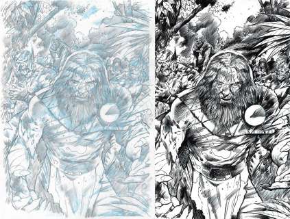 Trevor Hairsine Andy Lanning | Dceased War of the Undead Gods Issue 01 Page 04 | Splash Page