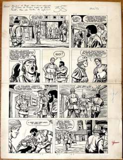 Sirius - 1 Original page - Les Timour T11 - La Francisque et le Cimeterre - 1959 | Catawiki