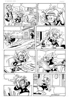 Donald Duck 2023-129 - Esteban - RIJMT - 1 Page originale/2023 | Catawiki