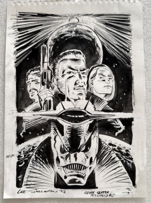 Lee Sullivan Original Art 1992 - Marvel’s Tekworld #6 Cover Sketch - Comic Book | eBay Europe (Buy It Now)