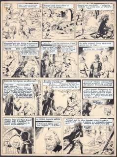 De Moor, Bob - 1 Page originale + album de luxe - De Leeuw van Vlaanderen / Le Lion de Flandre - 1949 | Catawiki