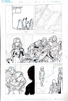 Tim Seeley | Tim Seeley - Forgotten Realms: The Halfling’s Gem Issue 3 page #2 / Issue 2 Page# 23 | Panel Punk Comics Originals