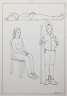 Original Ink Illustration for Eloge de la Sieste #16 | Stuart Ng Books