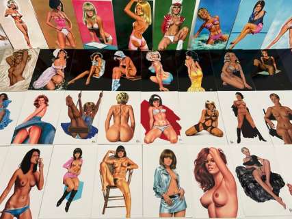 Aslan - Postcard - Pin-Up - 39 Cartes postales | Catawiki