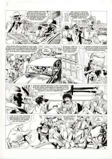 Mitton, Jean-Yves - 1 Original page - De Silence et de Sang T9 - Je n’étais même pas là... - 1995 | Catawiki