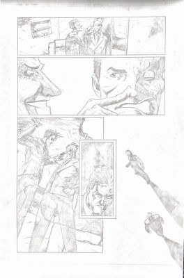 Lee Ferguson | Lee Ferguson: Batman 80 Page Giant 2010 comic - Joker: Page 9 | Panel Punk Comics Originals