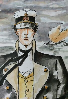 Stefano Babini | CORTO MALTESE, Portrait 39 | 2DGalleries