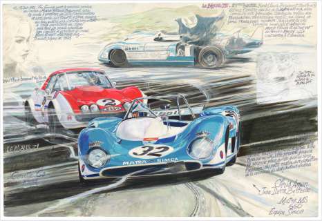 Denis Sire Le Mans 1971 72