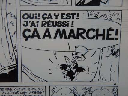 Walli - 1 Original page - Chlorophylle T14 - - Le Combat des mages - 1988 | Catawiki