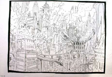 Teddy Kristiansen - Superman Metropolis spread