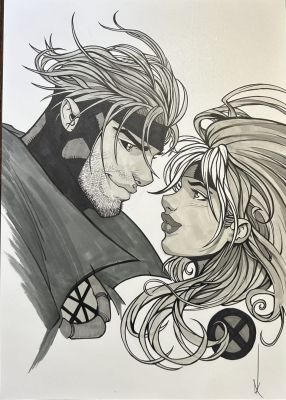 Rogue and Gambit by Kevin Keane | Raremarq (Buy It Now)