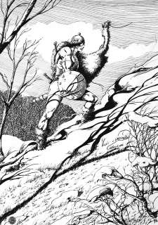 Barry Windsor Smith | BARRY WINDSOR SMIITH 1974 CONAN PORTFOLIO PLATE | Tri-State Original Art