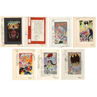 DC Comics - Robin III No. 1-4 Cover Prelims by Ed Hannigan | Propstore