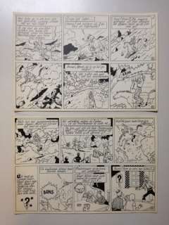 De Moor, Bob - 1 Original page - De Nieuwe avonturen van Tijl Uilenspiegel 4 - De Zwarte ossewagen - 1951 | Catawiki