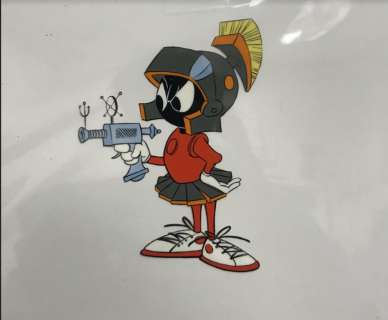 Warner Bros. Marvin the Martian Studio Publicity Cel | Animazing Gallery