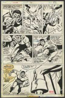 George Tuska - POWER MAN #24 Interior Page | ComicConnect