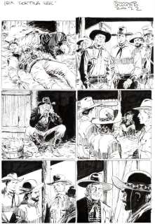 Brindisi, Bruno - 6 Original page - Tex Willer #46 - "La sconfitta delle Aquile" - 2022 | Catawiki