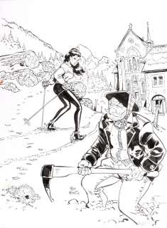 Meynet | Fanfoué des Pnottas, illustration Ã  l’encre de… | Millon