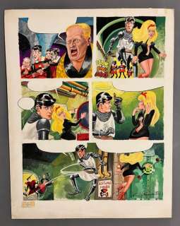 Attanasio, Dino - 1 Original colour page - Candida - Candida et les super héros - 1978 | Catawiki