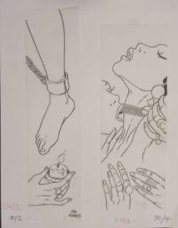 Mirallès, Ana - 2 Original preliminary drawing - Djinn | Catawiki
