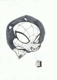 David Baldeon - 1 Original drawing - Spider-Man - Spider-Ham - 2015