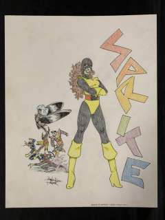 Arnold Pander "Sprite" X-Men Art