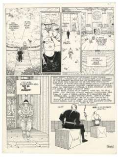 Moebius - Planche originale n°2 du dernier épisode du Garage hermétique de Jerry Cornélius, prépubliée dans Métal Hurlant n°41 de juin 1979 - Major Fatal
